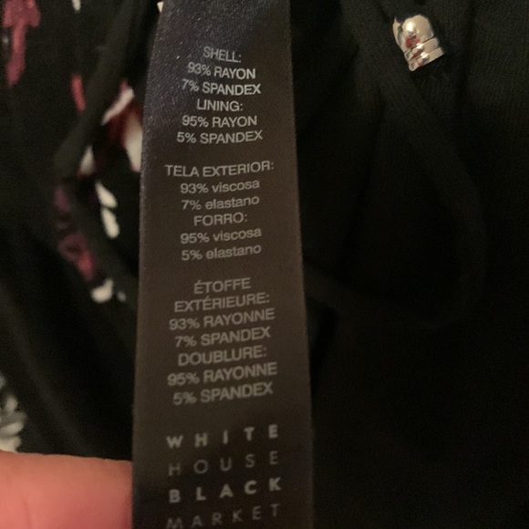 WHBM lace up back, midi dress size small - Picture 4 of 4